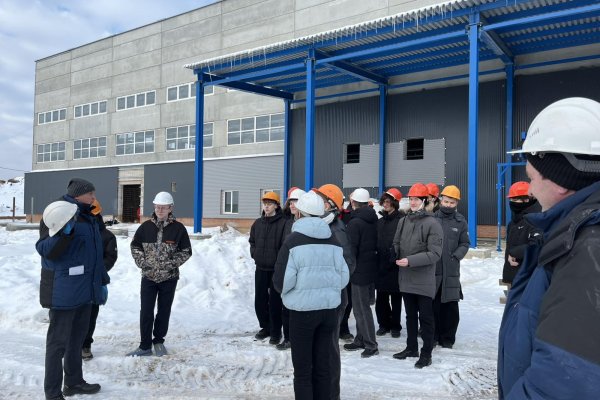 Экскурсия на строительный объект будущего завода по сортировке и переработке мусора