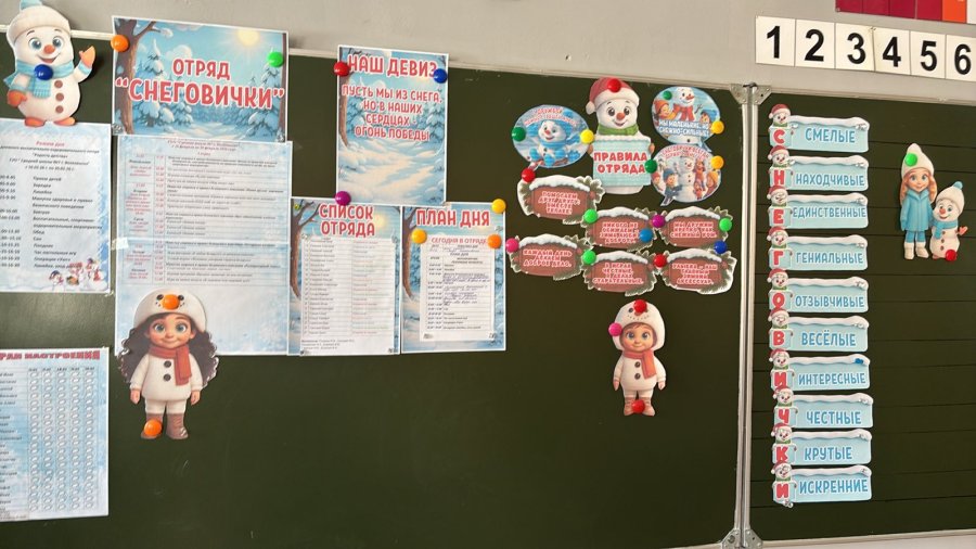 Первый день в лагере 