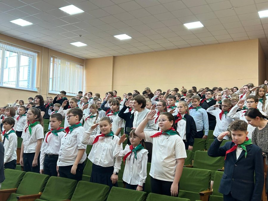 Сбор пионерской дружины «Стартует пионерия!»