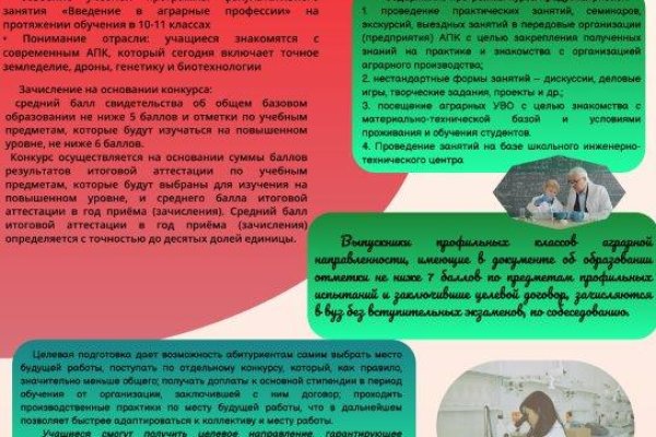 Группы аграрной направленности в государственных учреждениях образования.